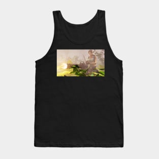 Tomb Raider - machine gun Tank Top